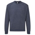 Sweater Raglan Fruit of the Loom 62-216-0 heather Navy